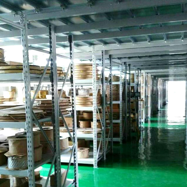 High Density Storage Medium Duty Metal Rack Supported Mezzanine