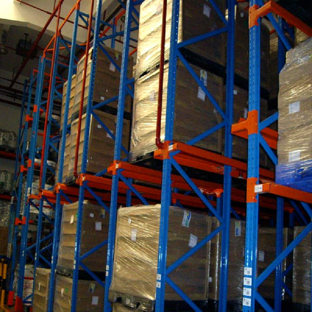 FILO Drive-In Pallet Racking for Warehouse
