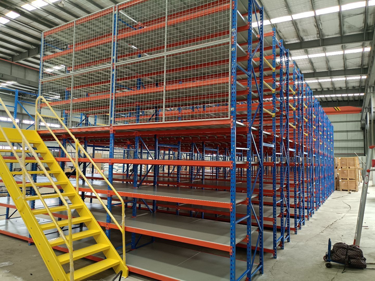 Multi Layer Steel Rack Supported Mezzanine for Industrial