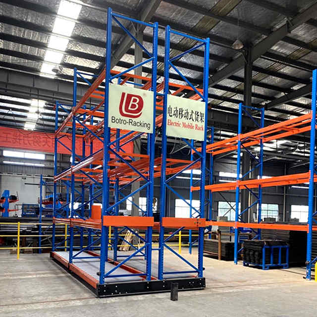 Heavy Duty Steel Mobile Selective Pallet Rack for Warehouse Storage