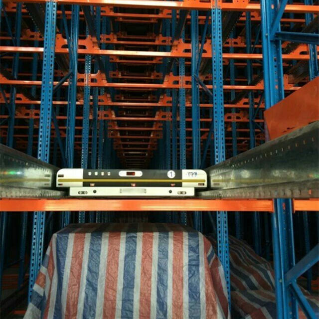 Industrial Steel Radio Pallet Shuttle Racks for Warehouse Storage
