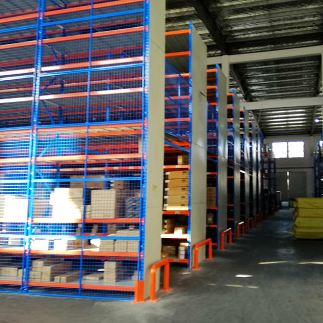 Warehouse Industrial Medium Duty Steel Rack Supported Mezzanine 