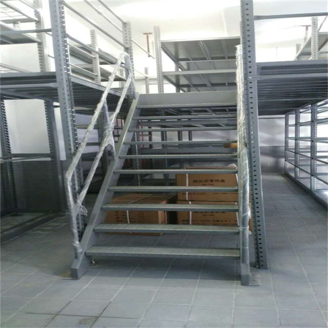 High Density Storage Steel Mezzanine Floor Racking System for Industry