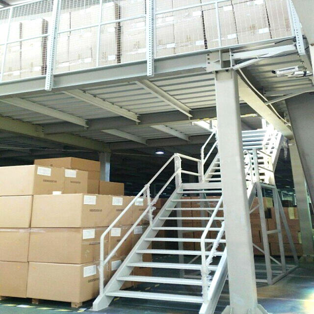 Warehouse Mezzanine Floor System Multi-level Rack Steel Platform
