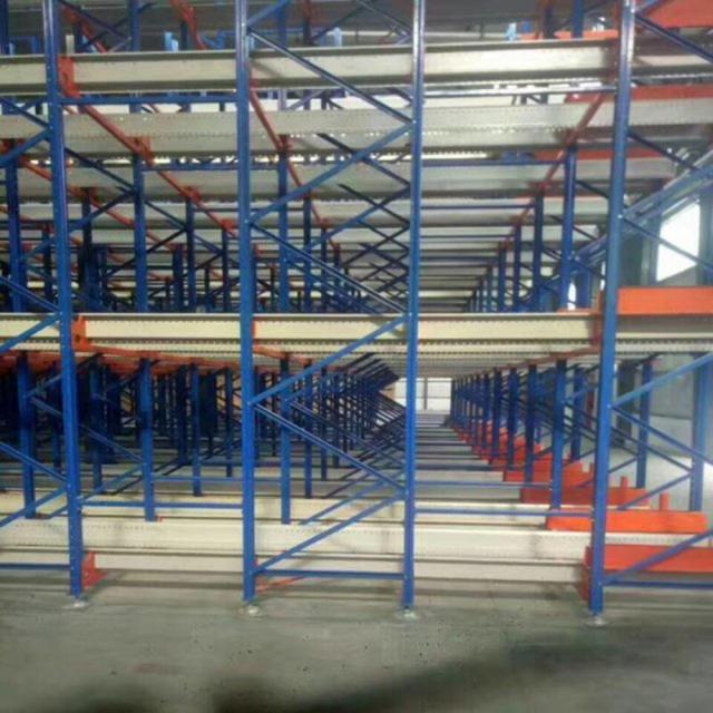 Industrial Steel Radio Pallet Shuttle Racks for Warehouse Storage